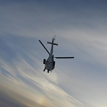 Hellin har precis droppat oss p&aring; Borkafj&auml;llets t. Foto: Mikael Friman.