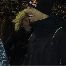 Jon olsson p&aring; stadion.