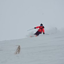 &Auml;nnu en h&auml;rligt repa i Bormio, 2015. Foto: Mats Vestn. &Aring;kare: Felicia Vestin.