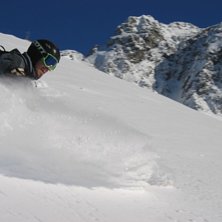 Skid&aring;kning n&auml;r den &auml;r som b&auml;st!. Foto: Erik Isberg. &Aring;kare: Petter Gustafsson.
