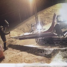 Fixar parken. Foto: Anders Helle.