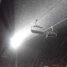 Litt nysn&oslash; p&aring; morgonen
Det snjoar litt p&aring; morgo.