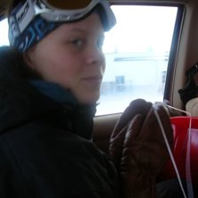 p&aring; v&auml;g till pulkbacken =). Foto: johanna holmgren. &Aring;kare: marta lidstr&ouml;m.