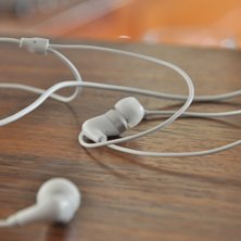 sk&auml;rpedjupl&auml;rning. Foto: Max Larsson (me). &Aring;kare: headphone.