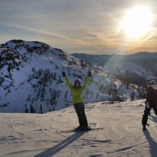 Fantastiske forhold og utrolig fint v&aelig;r :)
N&aring; ha.