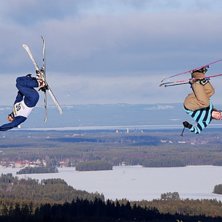 2 st lincolnloops under overallsession i gesunda. Foto: Simon lindberg. &Aring;kare: Lars ilis och jacob gustavsson.