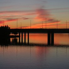 inte den b&auml;sta kameran, men bron va s&aring; j&auml;vla sn. Foto: andrea lundqvist.
