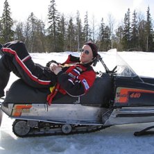 Ligger och tar det lugnt p&aring; Idas exciter.. Foto: Ida Haglund. &Aring;kare: Anton Haglund.