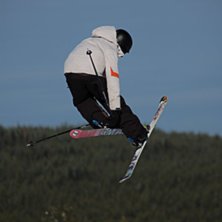 en flygf&auml;rd p&aring; v&auml;g mot siljan. Foto: Johan &Ouml;stgren. &Aring;kare: jag Gustav Edvall.