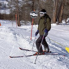 H&auml;r &auml;r jag! St&aring;endes i st&ouml;rtloppsbacken f&ouml;r O. Foto: Erik Sundin. &Aring;kare: Johan Andersson.