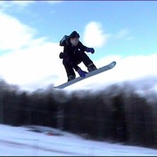 kortet &auml;r taget fr&aring;n min f&ouml;rsta s&auml;song p&aring; sno. Foto: ok&auml;nd. &Aring;kare: Fredrik Lindskog.