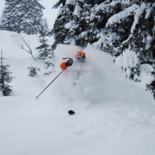 Bra tryck i sn&ouml;n i Dec.. Foto: Patric. &Aring;kare: Kristoffer Svensson.