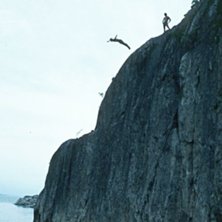 Klippdykning ca 14 meter. 1985. &Aring;kare: Peter Ingerstam.