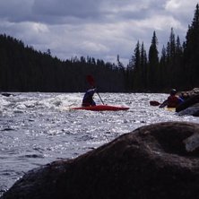 Vi var ute och paddla lite en sk&ouml;n dag... Foto: sigge. &Aring;kare: Daniel Bergnest.
