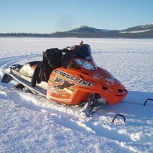 En kall och h&auml;rligt februari dag.. =). Foto: Linn H&auml;llgren.