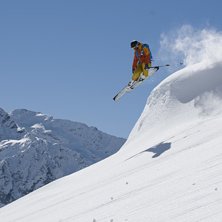 Flygtur i Champoluc.