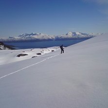 En fantastisk topptur i Norge 1 timme fr&aring;n Riksgr. Foto: Daniel Albing. &Aring;kare: Tony H&auml;ggstr&ouml;m.