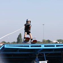 mitt f&ouml;rsta hopp. Foto: kjelle mostr&ouml;m . &Aring;kare: frans mostr&ouml;m.