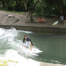 va ute och badade vi v&aring;r camping under forbolls w. Foto: Nicklas Haglund. &Aring;kare: ok&auml;nd.