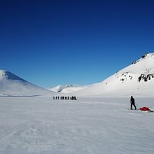 P&aring; tur genom Sarek..... Foto: Erik Brinkman.