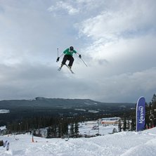 Foto: Oskar med K. &Aring;kare: Johan.