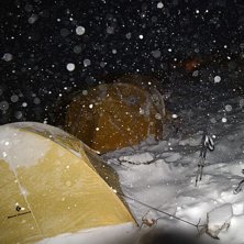 Mer sn&ouml; p&aring; v&auml;g, n&aring;gra timmar senare b&ouml;rjade v. Foto: Jonas Ahlman.
