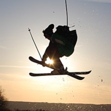 En springsesh i j&auml;ra. . Foto: Filip J&ouml;nsson. &Aring;kare: Felix Windolf.