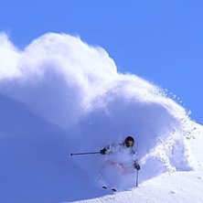 en av de b&auml;tre puderdagarna vinter 05/06. Foto: G&ouml;ran Assner. &Aring;kare: Jag.