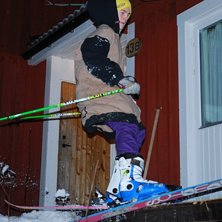 Haha vi &aring;kte p&aring; verandan!. Foto: Viktor Mossberg. &Aring;kare: Benjamin Hjertstrand.