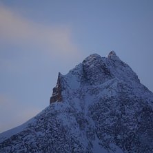 The top of Knivkammen, 1878m..