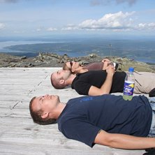 Min familj =). Foto: Anna Nilsson. &Aring;kare: Henrik, Bj&ouml;rn och Jag.