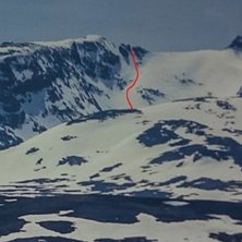 Dj&auml;vulspinaklaras norrut, eller Martins &aring;k uppg�. Foto: Mattias Skantz.