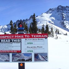 utsikt mot palmyra peak fr&aring;n prospect bowl lift &. Foto: andreas.