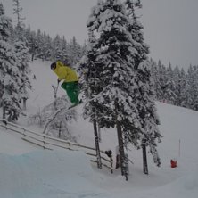 720 i tand&aring;dalens stora kick. Foto: pappa. &Aring;kare: jag.