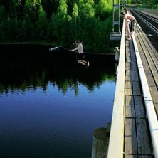 T&aring;gbron i Slind 15-16 m. Foto: Christoffer Lundgren. &Aring;kare: Andreas Lundgren.