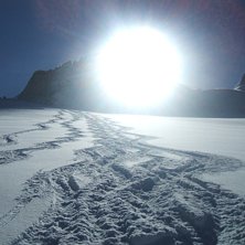 After snow 21-02-2011 - Glacier la Girosse. &Aring;kare: Toni ski kmx.