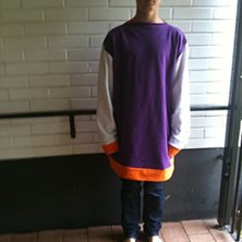 Jag har sytt en tr&ouml;ja, dock &auml;r kragen kvar men m. Foto: jag.