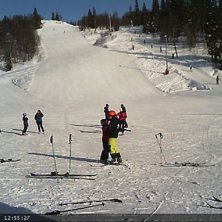 Vi har masse sn&oslash;
Alpinbakken er &aring;pen og de flest.