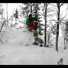 En annan version av bilden, mindre photoshopad. Foto: Arne Berggren. &Aring;kare: albert Berggren.