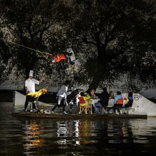 Grillfest i V&auml;ster&aring;s Cable Park med Wakeboard Fa.