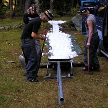 Foto: P&auml;r. &Aring;kare: Mike, Molle, Hank.