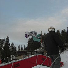 Ted slintar. Frontflip i mitten!!!. Foto: Jag. &Aring;kare: Ted  Hagansbo.