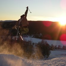 skymning on the &Aring;s&amp;#039;n. Foto: patrik dahlsten. &Aring;kare: hemming nilsson.