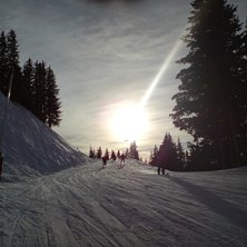 Transport ner till Arc 1600. Om man ser efter nogg. Foto: Carolajner.