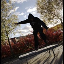 Nose slide utf&ouml;rd av Jonas.. Foto: Robin Ylvinger. &Aring;kare: Jonas.