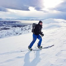 Topptur p&aring; Tverrfjellet 782 m.&ouml;.h.