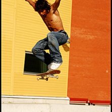 Lite ovanlig skate bakgrund kanske, fungerade r&auml;t. Foto: Simon Pont&eacute;r. &Aring;kare: Sante.