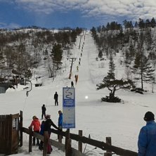 Mye folk i trekket i dag.
Mye folk og flotte forho.