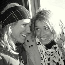 Ett underbart avslut med v&auml;nner och kaffe efter e. Foto: My Ernevi. &Aring;kare: Mina v&auml;nner Josie och Johanna.