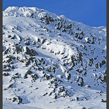 Topptur upp mot Gr&ouml;nfj&auml;llet. &Aring;karna funderar p�. Foto: Henrik Persson. &Aring;kare: Johan Ekl&ouml;v, Anders Johansson, Andi Kiefmann.